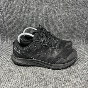 Merrell Nova 3 Trail Tactical Athletic Shoes Black Dark Grey Mens Size 8